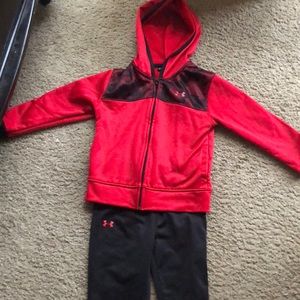 Boys 3T Under Armour track suit